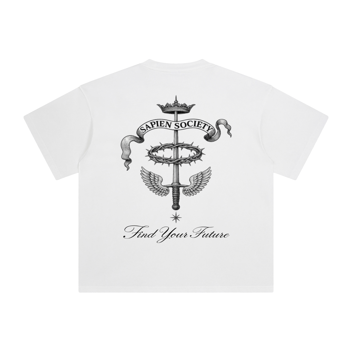 TRNITY TEE WHT
